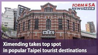 Ximending takes top spot in popular Taipei tourist destinations｜Taiwan News