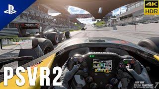 PSVR2 FORMULA 1 Race | Red Bull Ring | Gran Turismo 7 | Gameplay NO HUD PS5 4K HDR