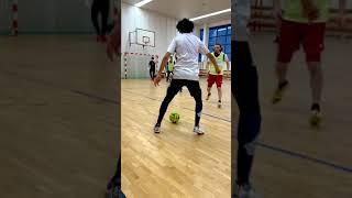 Showcasing Spectacular Panna Skills in Futsal Face-off  #GameOn #Rakaba #Panna #Wow