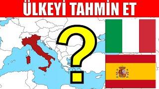 Harita Bilgisi Oyunu | ÜLKEYİ HARİTADAN TAHMİN ET | COĞRAFYA GENEL KÜLTÜR