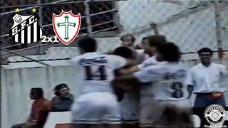 Santos 2 x 1 Portuguesa - 17/10/1992 - Melhores Momentos - Silvio Luiz