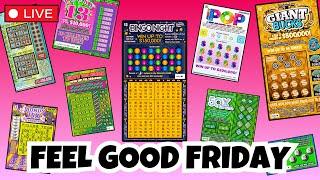 SCRATCHING $100 WORTH OF LOTTERY TICKETS DURING MY LIVESTREAM