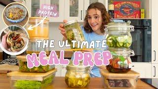 The ULTIMATE meal prep! ‍ plant based & high protein