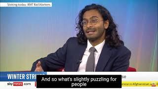 Dr Parth Patel, IPPR, on Sky News discussing the NHS