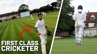 I Batted With A First Class Cricketer | Runs This Time?