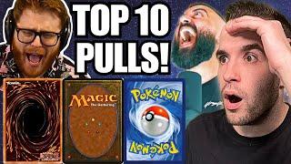 Top 10 BEST Trading Card Pulls EVER SEEN! ($3,000,000+)