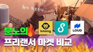 분노와 팩트를 가득 담은 프리랜서 마켓 전격 비교 크몽, 숨고, 라우드소싱 ️