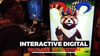 Noitom | Interactive Digital Signage with Mocap