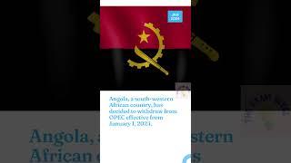 Exam Current Affairs| Jan 2024| Angola Exit from OPEC #dailycurrentaffairs