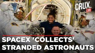 NASA Live | SpaceX Launches Rescue Mission For Stranded Astronauts Sunita Williams And Butch Wilmore