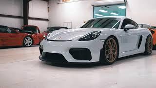 Porsche 718 GT4 Fabspeed Exhaust