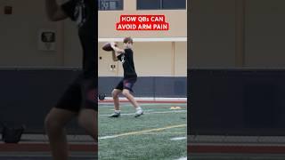 HOW QBs CAN AVOID ARM PAIN