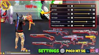 Free Fire Headshot Setting After New Update 2025Best Sensitivity Setting 13