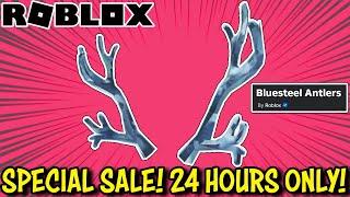 SPECIAL ROBLOX SALE! - GET THE BLUESTEEL ANTLERS FOR A LIMITED TIME!