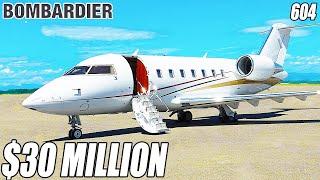 Inside The $30 Million Bombardier Challenger 604