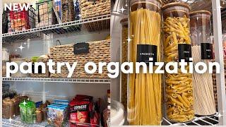 *NEW* PANTRY ORGANIZATION AND RESTOCK + HOW TO ORGANIZE YOUR PANTRY