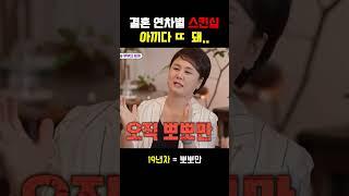 결혼 연차별 스킨십 고민, 공감 100%!