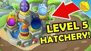 New MINI UPDATE?! LEVEL 5 HATCHERY UPGRADE + Divine Island Appears! - DML #977