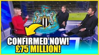WAS JUST ANNOUNCED 2 MINUTES AGO! NEWCASTLE UNITED NEWS TODAY
