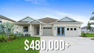 Holiday Builders | New Construction NO HOA Fees | 4 Bedroom + Den | Port St Lucie FL | Sanibel Model