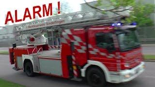 ALARM! Einsatz Werkfeuerwehr Sindelfingen 5 Fahrzeuge - Mercedes plant fire brigade