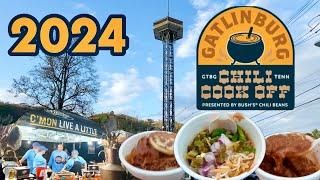 GATLINBURG CHILI COOKOFF 2024 | Gatlinburg Winter Magic