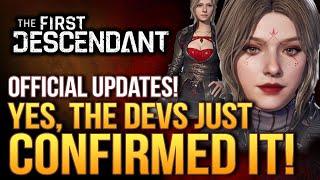 The First Descendant - Yes, The Devs Just Confirmed It!  And A New Warning!
