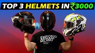 Top 3 Helmet Under 3000 Best Helmet Under 3000 | SBH 57 Fighter, Ignyte IGN 4 & Axxis Arrows Helmet