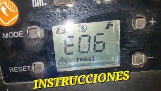 WARMHAUS EWA INSTRUCCIONES caldera de condensación E06