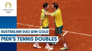 Matthew Ebden, John Peers win gold in men’s tennis doubles  | Paris 2024 highlights