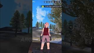 Sakura Bundle Gameplay  ff X Naruto collaboration  ff new event/free fire new event#shorts#ff