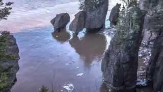 Ice Movement and Surface Currents at Hopewell Rocks