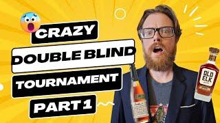 Crazy Double Blind Bourbon Tournament! Part 1! #bourbon #whiskey #happyhour @slbdrinks