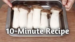 Stir Fry King Oyster Mushroom Recipe (Trumpet Mushrooms)