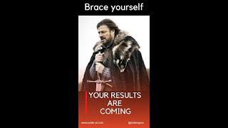 Brace yourself! YOUR RESULTS ARE COMING & Understand that Saving money will NEVER make you wealthy.