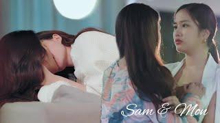 GAP the series (1x01 - 1x09) Sam & Mon  kiss  #sammon #gaptheseries