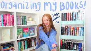 Organizing Every Book I Own + Bookshelf Tour