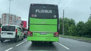 Driving in Lviv, Ukraine 03/07/2021