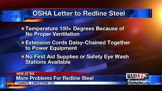 More Problems For Redline Steel