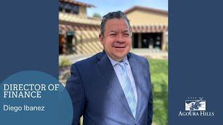 City of Agoura Hills Director of Finance, Diego Ibanez