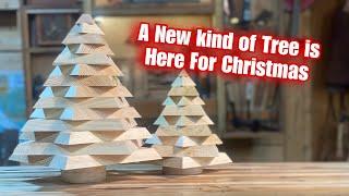 How to Make A Wood Christmas Tree… 3D Christmas Tree