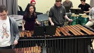 'Rumble in the Jungle' excerpt - Omar Clay (M'BOOM). Arranged by Stephen Hiscock (Ensemble Bash)