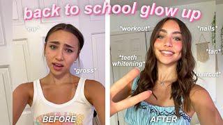 prepare with me for back to school *glow up with me*