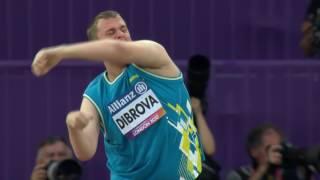 Mykola Dibrova | Bronze Men's Shot Put F36 | Final | London 2017 World Para Athletics Championships