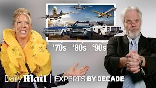 How the NYPD and Air Travel Changed from 1970s to Today | Experts By Decade Marathon S1 | Daily Mail