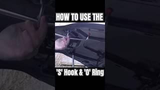 How To Use 'S' hook and 'O' Ring Paintless Dent Removal #automobile #pdrtraining #learnpdronline