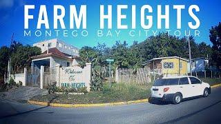 Full Driving from St James Street to Farm Heights Montego Bay 