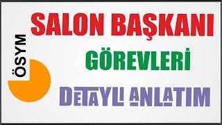 SALON BAŞKANIN YAPMASI GEREKEN İŞLEMLER (DETAYLI ANLATIM)