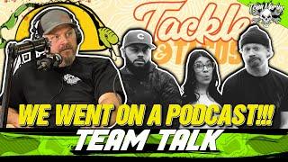 TEAM TALK: WE WENT ON A PODCAST!!! (UNTOLD STORIES)