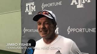 Jimbo Fisher Speaks with Media After Practice 6 Spring Ball